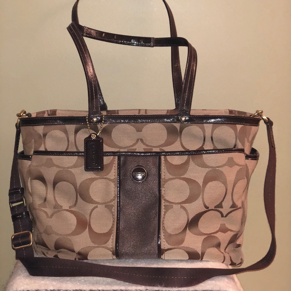 Large Coach Diaper Bag- Authentic